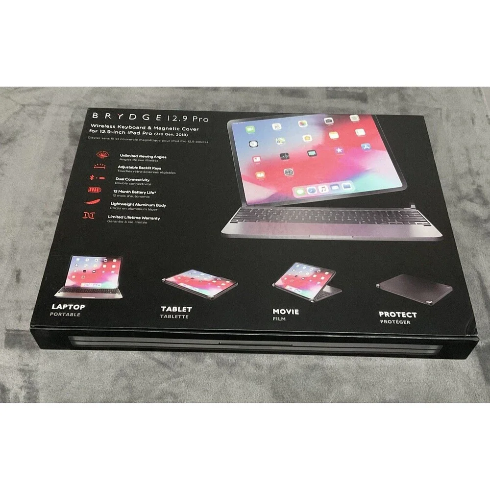 Bridge Pro Keyboard For iPad Pro 12.9 In 3rd Generation Model(2018)